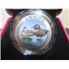 Image 2 : 2015 Canadian 25¢ Coloured Coin – Ducks of Canada 'Cinnamon Teal'