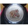 Image 2 : 2012 Canadian 25¢ Coloured Prehistoric Creatures Coin 'Pachyrhinosaurus Lakustai'