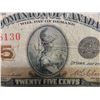 Image 2 : 1923 Canadian Twenty-Five Cent Bills