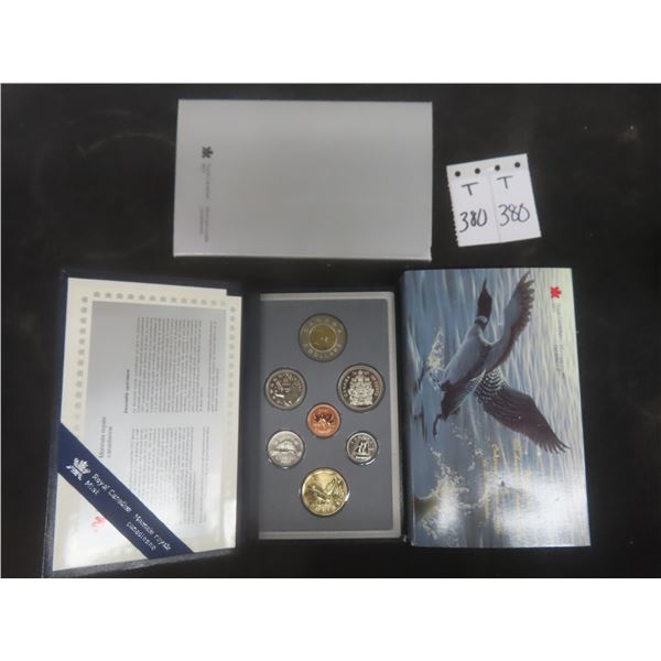 Two Canadian Specimen Coin Sets: 1992 and 1997.