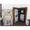 Image 1 : 2004 Canadian “The Proud Polar Bear” $2 Sterling Silver Coin and Stamp Set.