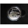 Image 2 : 2004 Canadian “The Proud Polar Bear” $2 Sterling Silver Coin and Stamp Set.