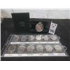 Image 1 : 1984 Jacques Cartier Uncirculated $1 Coin and 125 Years of Confederation 25¢ Coin Collection.