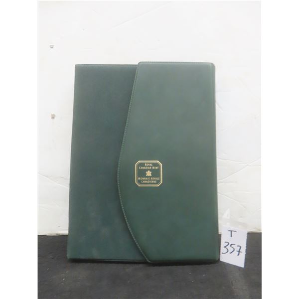 Booklet Of 10 Canadian Uncirculated Coin Sets: 2000–2007