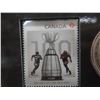 Image 3 : Two 2012 Canadian Grey Cup Coin And Stamp Sets: Hamilton Tiger-Cats And Montreal Alouettes