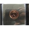 Image 9 : 2000 Canadian Nickel Proof-Like Coin Set In Mahogany-Finish Display Case