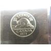 Image 7 : 1971 Canadian Proof-Like Coin Set In Display Case With Silver Dollar
