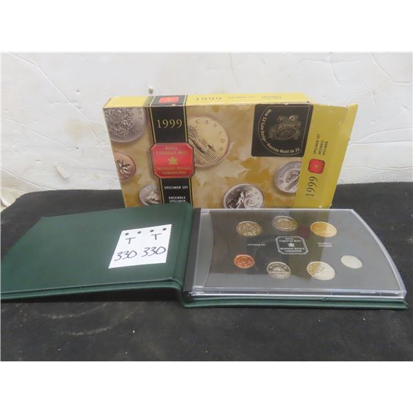 1999 Canadian Specimen Set