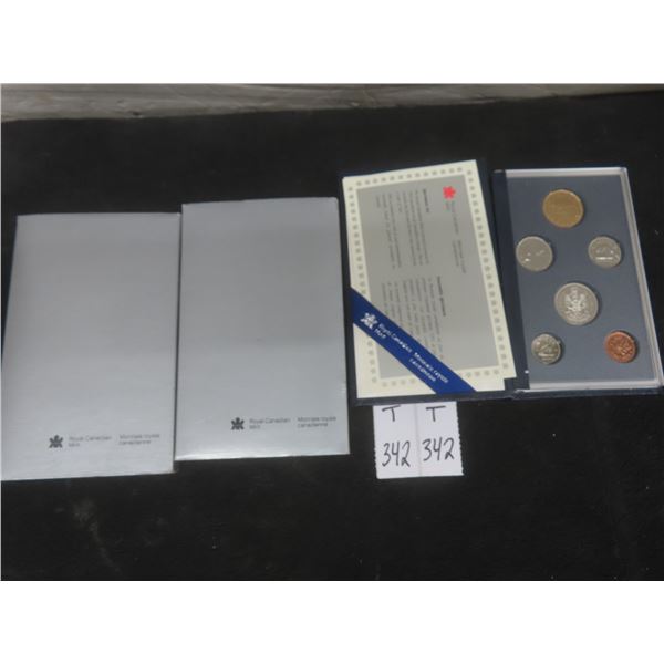 Three Canadian Specimen Sets 1992, 93, 94