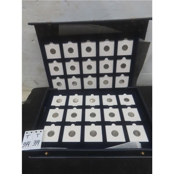 Canadian 10¢ Collection 1972–2018 in Display Book