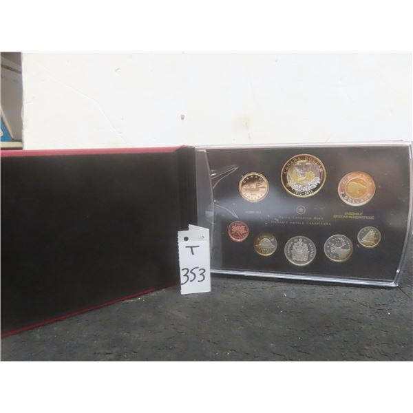 2011 Canadian 100th Anniversary of Parks Canada Proof Set Silver W/Gold Plating/1 Coin