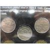 Image 4 : Two Canadian Nickel Collections: 20th-Century Set; “Coins That Won The War” Set