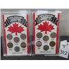 Image 1 : Two Canadian 20th-Century Nickel Sets