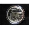 Image 2 : 2004 Canadian “The Proud Polar Bear” $2 Stamp And Sterling Silver Coin Set