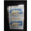 Image 4 : 2004 Canadian “The Proud Polar Bear” $2 Stamp And Sterling Silver Coin Set