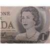 Image 5 : 10 1973 Canadian $1 Bills, Uncirculated, With Consecutive Serial Numbers
