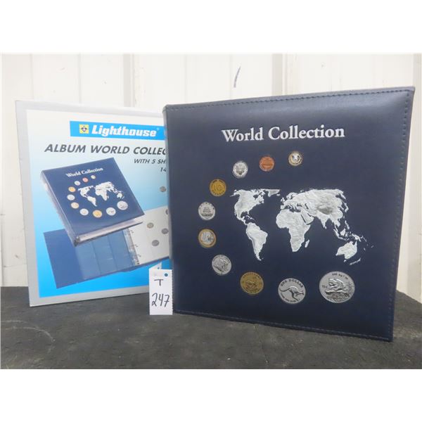 World Currency Collection Binders — Thailand, Brazil, Singapore, Mexico, Moldova, and More