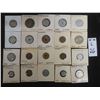 Image 1 : World Currency Coins, Mostly from the 1950s: Peru, Luxembourg, Laos, Norway, and More