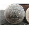 Image 2 : 3 Canadian $1 Coins — 1974 Winnipeg Centennial
