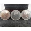 Image 5 : 3 Canadian $1 Coins — 1974 Winnipeg Centennial