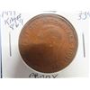 Image 7 : 3 British One Penny Coins: 1940, 1949, 1964