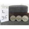 Image 1 : 3 U.S. Buffalo Nickels