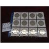 Image 1 : Twelve Canadian $1 Coins: 1969, 1971, 1973, 1974, 1982, 1983