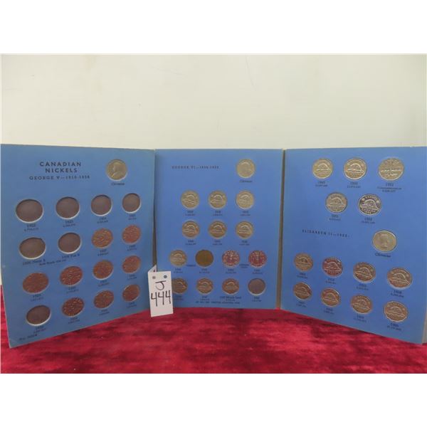 Canadian Nickel Collection, 1927–1960