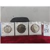 Image 1 : 1979 U.S. $1 Coin and Two U.S. Half Dollar Coins (1981 & 2000)