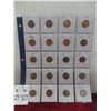 Image 1 : Twenty Canadian Pennies, 1970–1989