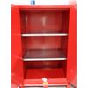 Image 2 : CABINET POUR PRODUITS INFLAMABLES JUSTRITE 43"x34"x66" (ROUGE)