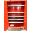 Image 2 : CABINET POUR PRODUITS INFLAMABLES ZENITH 43"x18"x66" (ROUGE) *AVEC BOSSES*