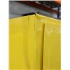Image 3 : CABINET POUR PRODUITS INFLAMABLES JUSTRITE 23"x18"x66" (JAUNE) *AVEC BOSSES*