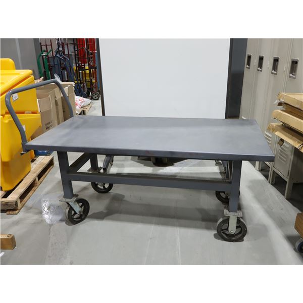CHARIOT SURÉLEVÉ 60"x30"x27" (GRIS)