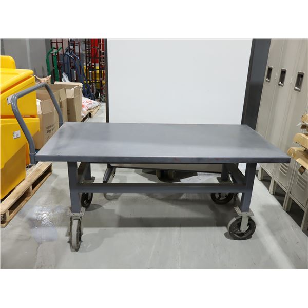 CHARIOT SURÉLEVÉ 60"x30"x27" (GRIS)