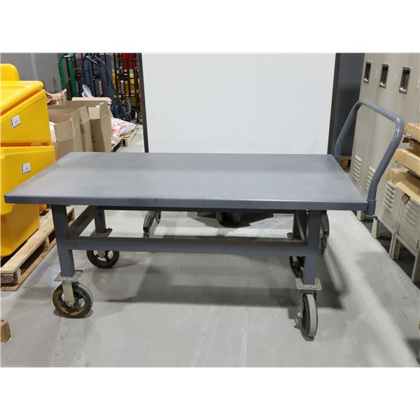 CHARIOT SURÉLEVÉ 60"x30"x27" (GRIS)