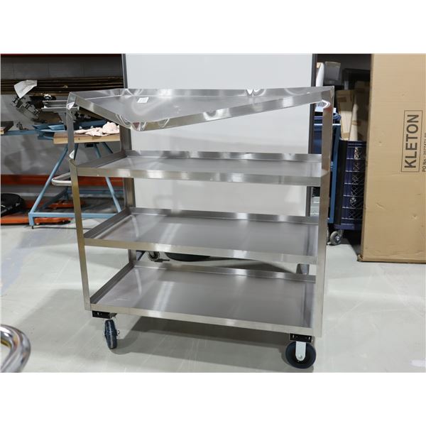 CHARIOT À 4 ÉTAGÈRES 48"x34"x53" *ENDOMMAGÉ*