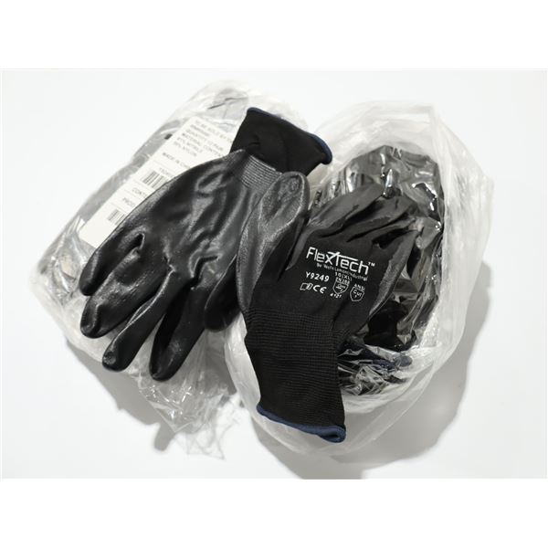 LOT DE 24 PAIRES DE GANTS FLEXTECH gr:10(XL)