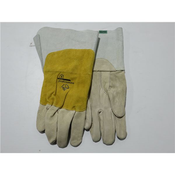 PAIRE DE GANTS TRAVAIL EN CUIR SUPERIOR GLOVE gr:XL