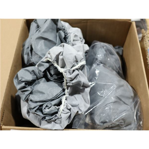 LOT DE COUVRE-CHAUSSURES GRIS