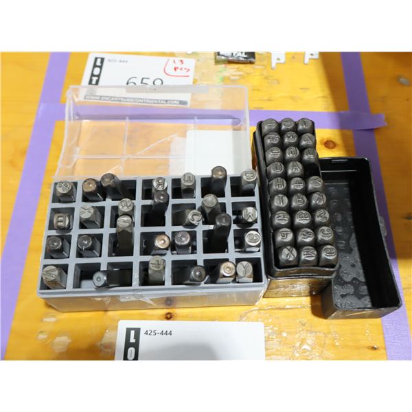 LOT DE 2 ENS DE PUNCH