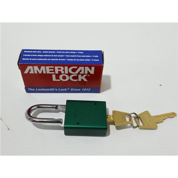 CADENAS AMERICAN LOCK #A1105KAW6000GRN