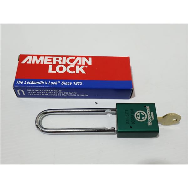 CADENAS AMERICAN LOCK #S1107GRNGM402A