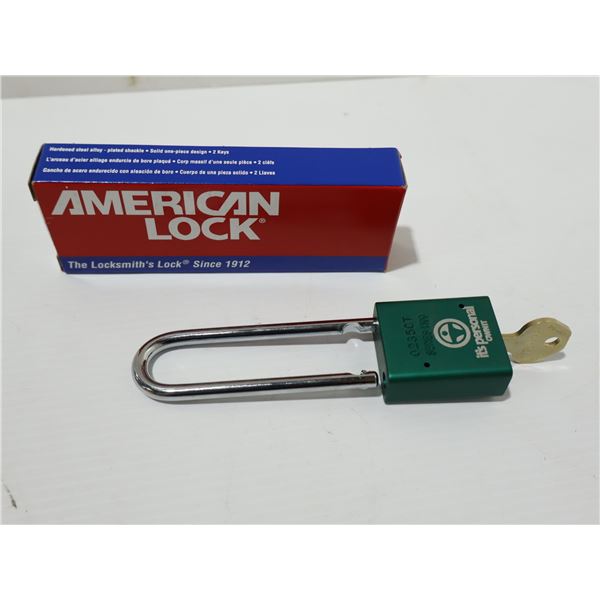 CADENAS AMERICAN LOCK #S1107GRNGM402A