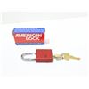 Image 1 : CADENAS AMERICAN LOCK #A1105KARED