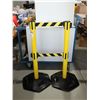 Image 1 : LOT DE 2 BARRIÈRES TENSABARRIER
