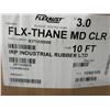 Image 2 : HOSE EN CAOUTCHOUC 3"x10' FLX-THANE MD CLR