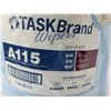 Image 2 : ROULEAUX DE 825pcs DE TASKBRAND WIPERS 12"x13" #A115