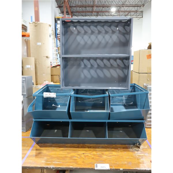 RANGEMENT EN MÉTAL ASST -ENDOMMAGÉ