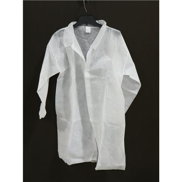 BTE DE 30 BLOUSES DE LABORATOIRE EN POLYPROPYLÈNE GR:SM